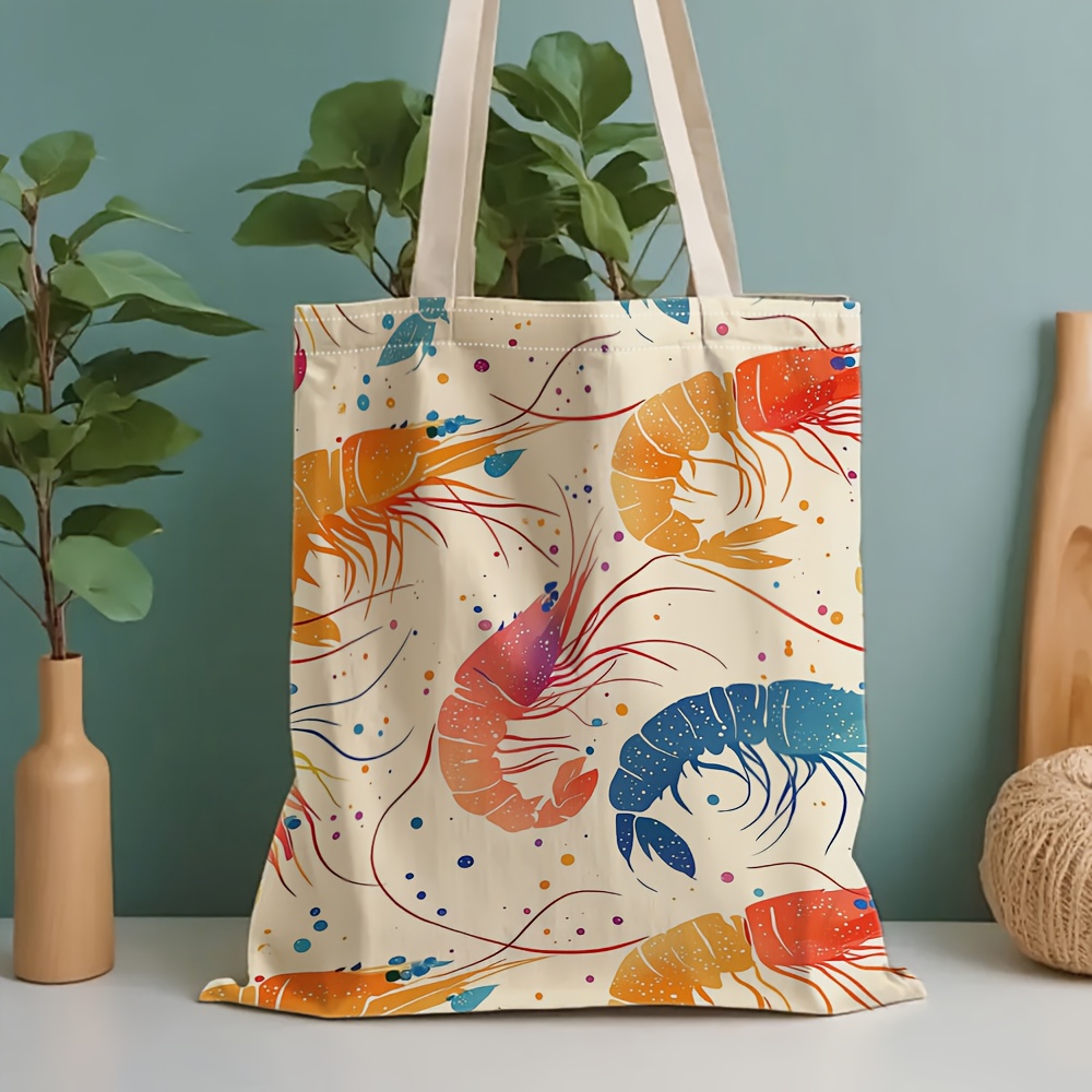 Women'S Bags Very - Tas Tote Pola Udang Warna-warni Tas