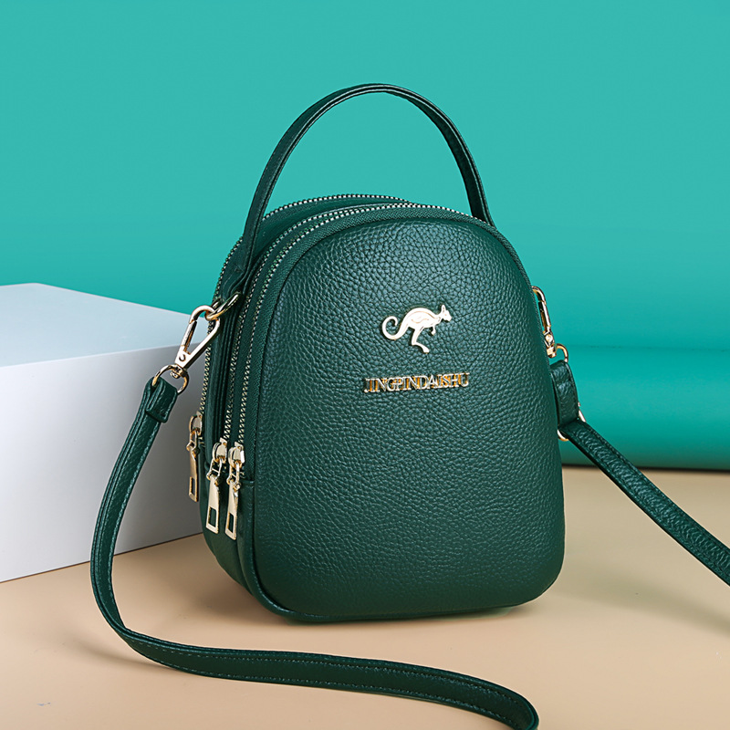 Women Bags Zip - Tas Mini Tote Kulit PU Chic