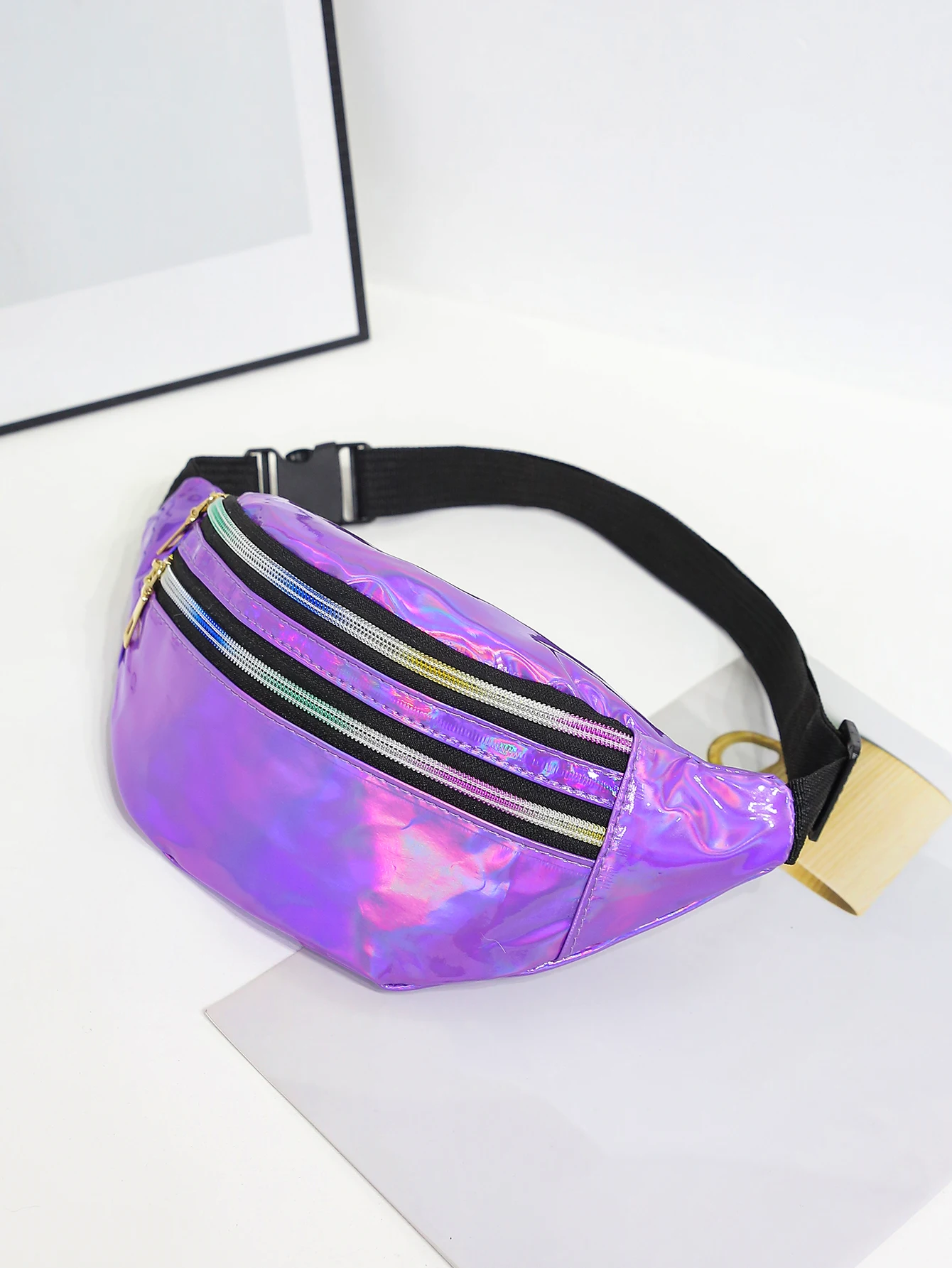Women'S Bum Bags - Tas pinggang Laser, tas sabuk wanita,