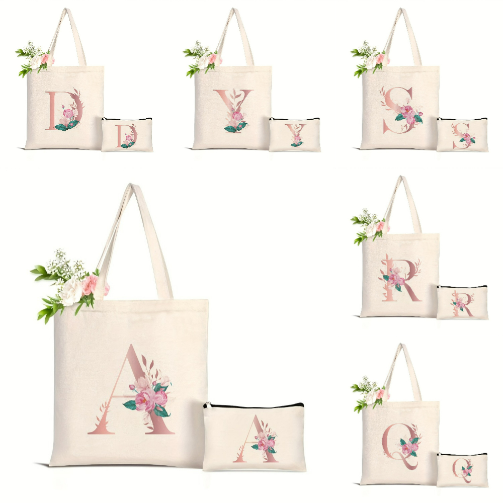 Women'S Tote Bags Designer - 1 Buah Tas Tote Gambar Cetak