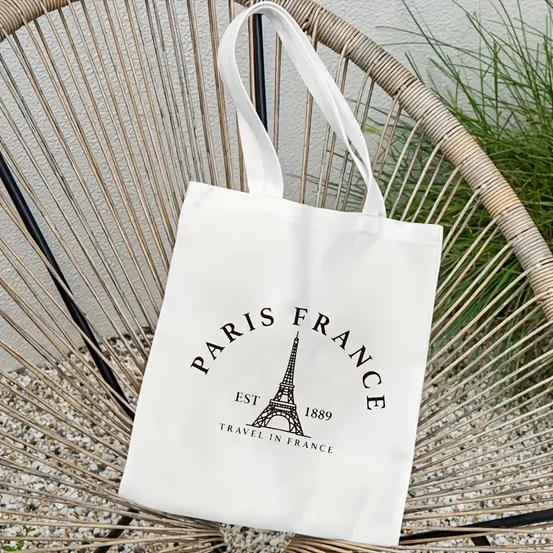 Women'S Tote Bags Designer - Tas Tote Perjalanan Paris untuk Wanita,