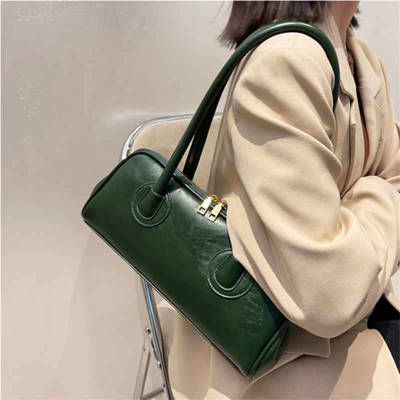 Women'S Vegan Bags - Tas Tangan Kulit Klasik, Tas Ketiak