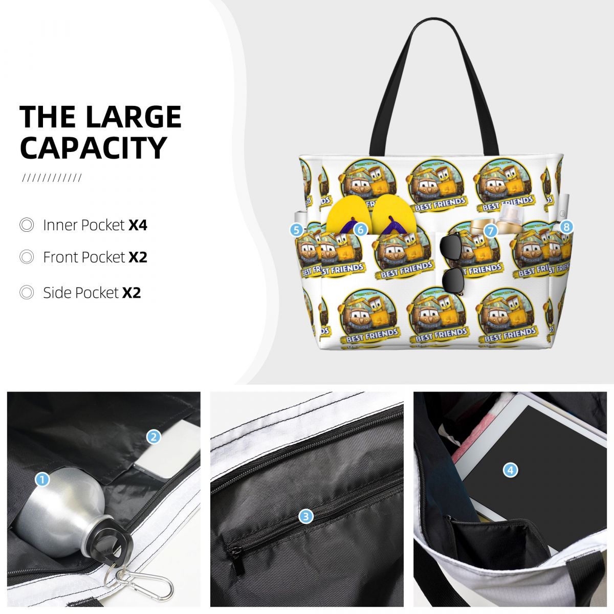 Tas Tote Pantai Stinky And Dir - Women'S Best Bags For Travel ulasan dan harga