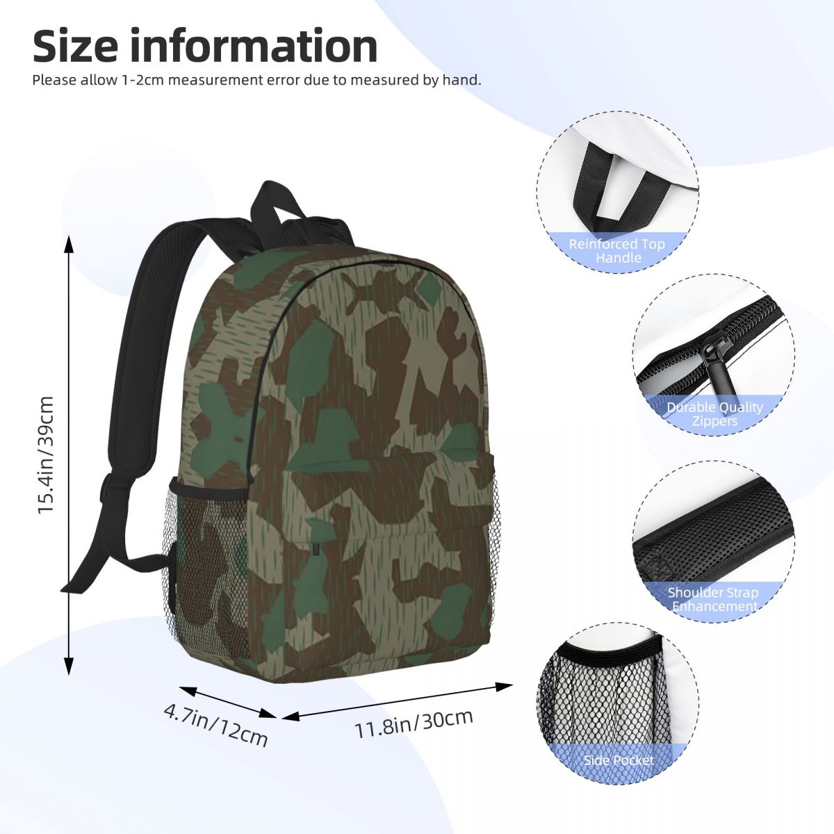 WW2 Jerman Militer Splinter Ca - Women Bags Germany ulasan dan harga