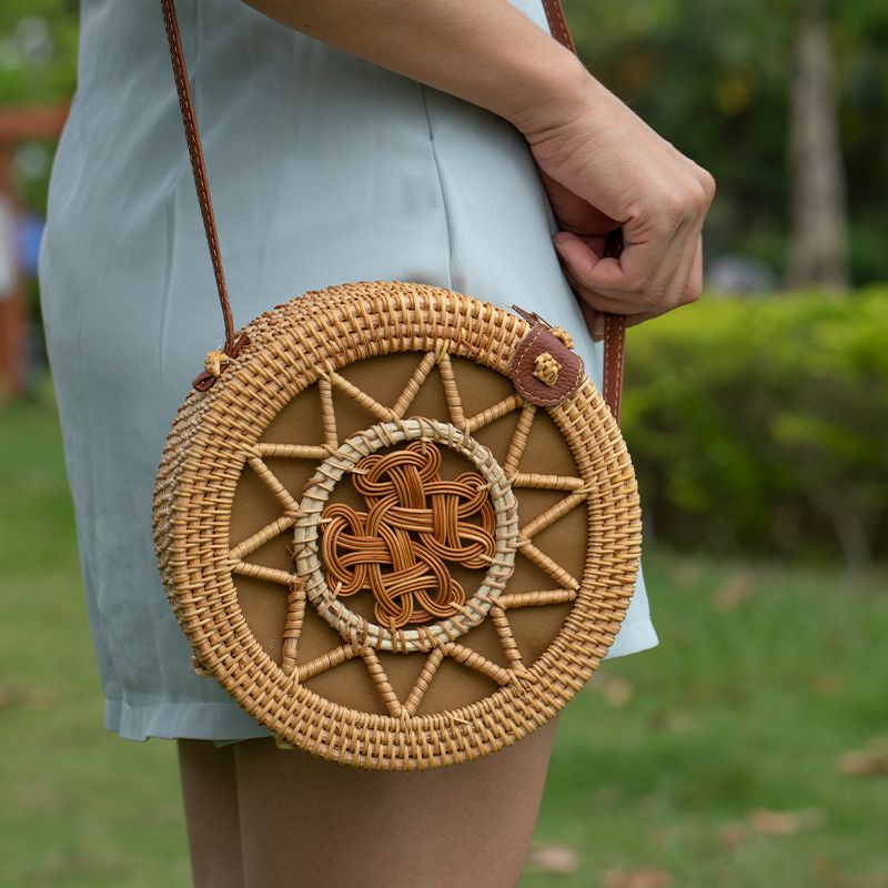 Tas Anyaman Rotan Buatan Tanga - Women Bags Vietnam ulasan dan harga