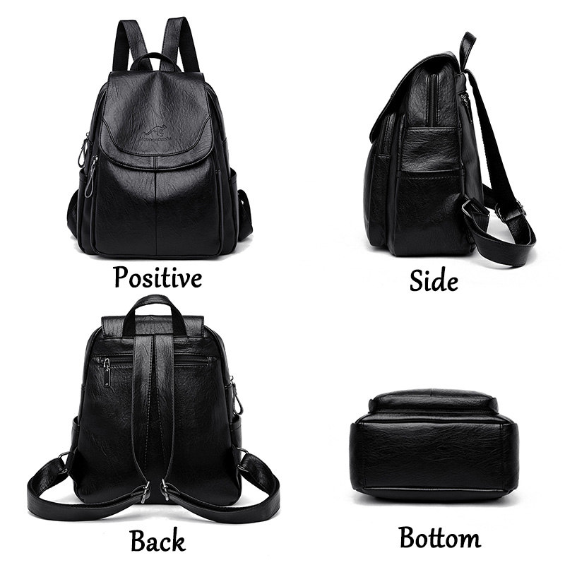 Ransel Kulit Lembut Vintage un - Women'S Vegan Bags ulasan dan harga