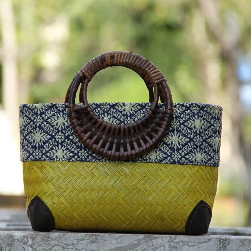 Tas Anyaman Bambu Buatan Tanga - Women Bags Vietnam ulasan dan harga