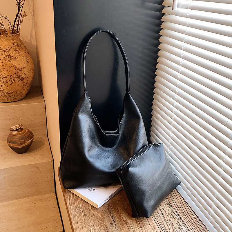 Tas Bahu Wanita Besar Sederhan - Women'S Vegan Bags ulasan dan harga