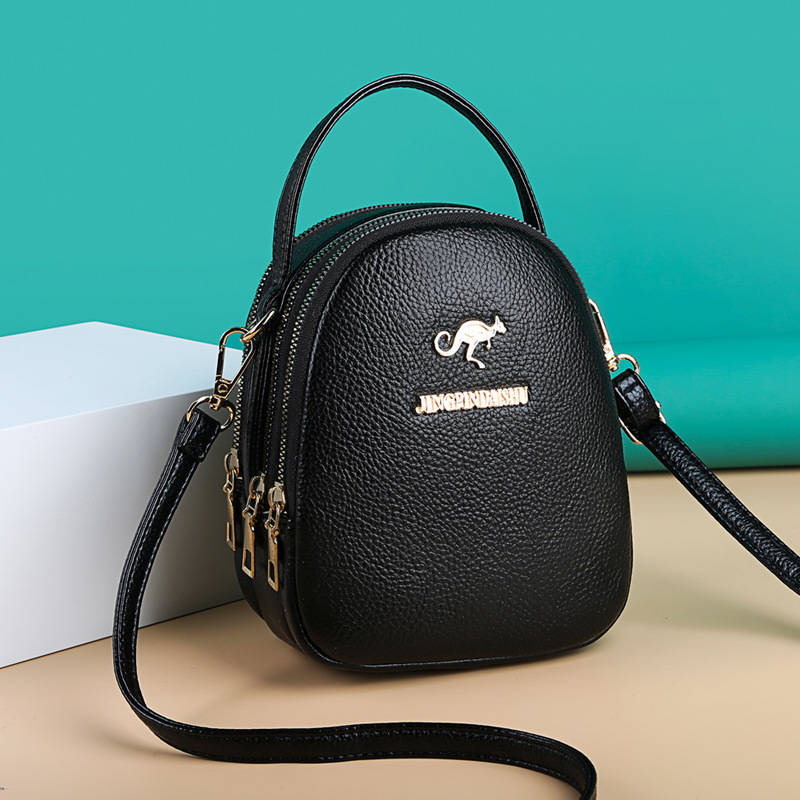 Tas Mini Tote Kulit PU Chic Be - Women Bags Zip ulasan dan harga
