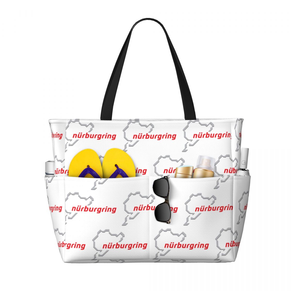 Tas Tote Pantai Race Track Jer - Women Bags Germany ulasan dan harga