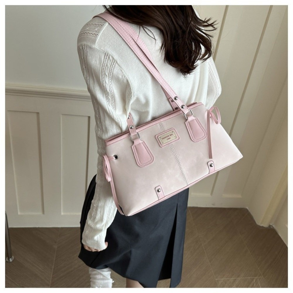 Tas Tote Kulit Imitasi Serbagu - Women Bags Zip ulasan dan harga