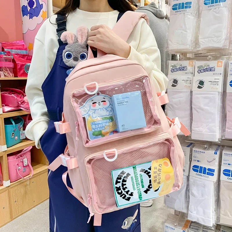 Tas Ransel Transparan Wanita K - Women'S Japanese Bags ulasan dan harga