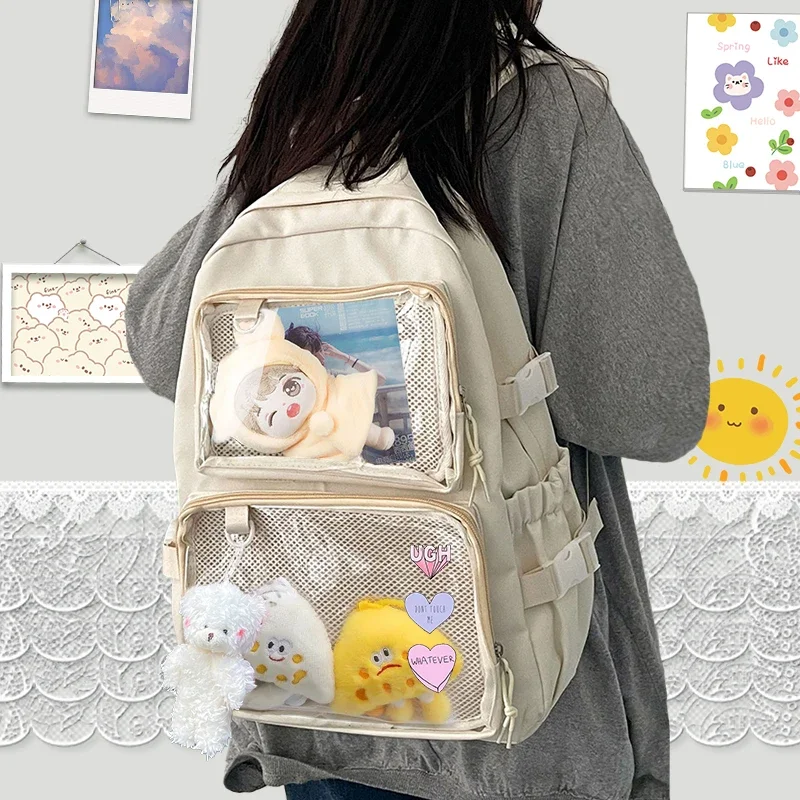 Tas Ransel Transparan Wanita K - Women'S Japanese Bags ulasan dan harga