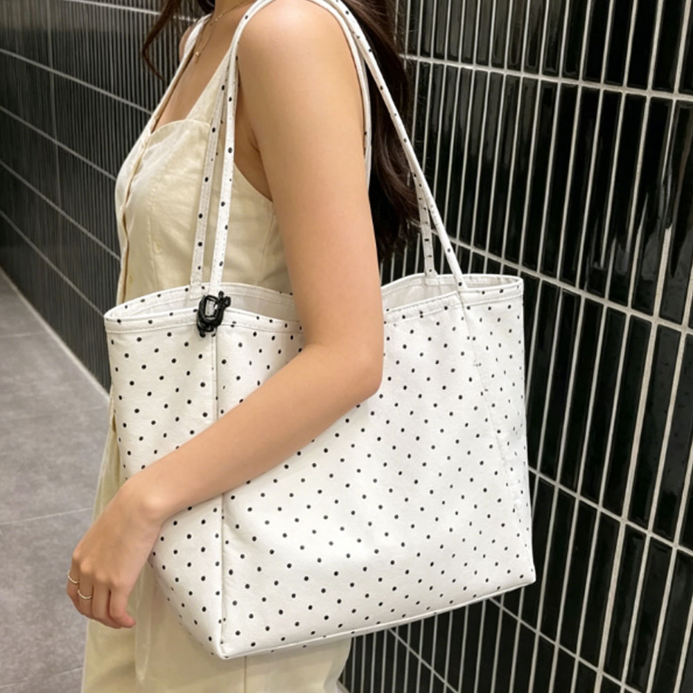 Tas Kanvas Polkadot Baru Berka - Women Bags On Sale ulasan dan harga