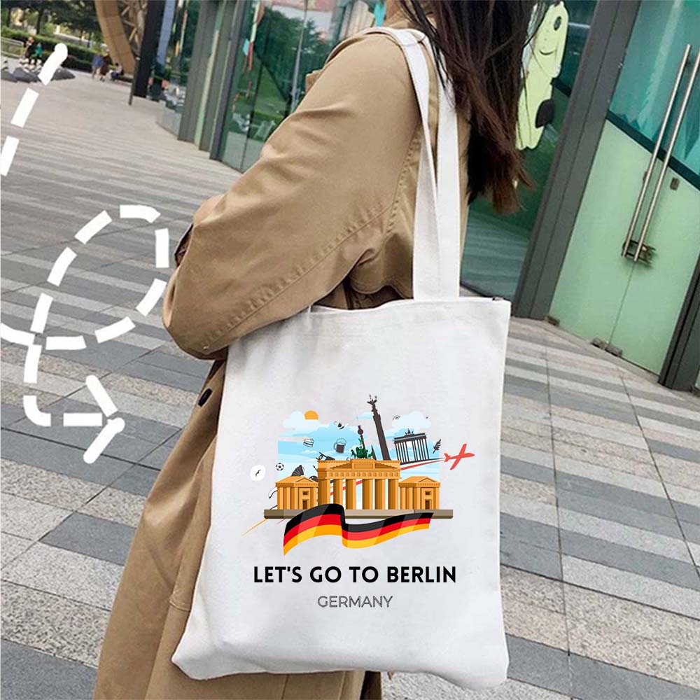 Berlin Munich Jerman Peta Cint - Women Bags Germany ulasan dan harga