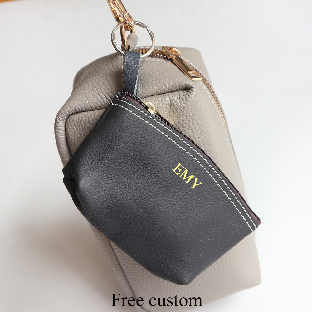 Dompet koin kulit sapi, dompet - Women Bags Zip ulasan dan harga